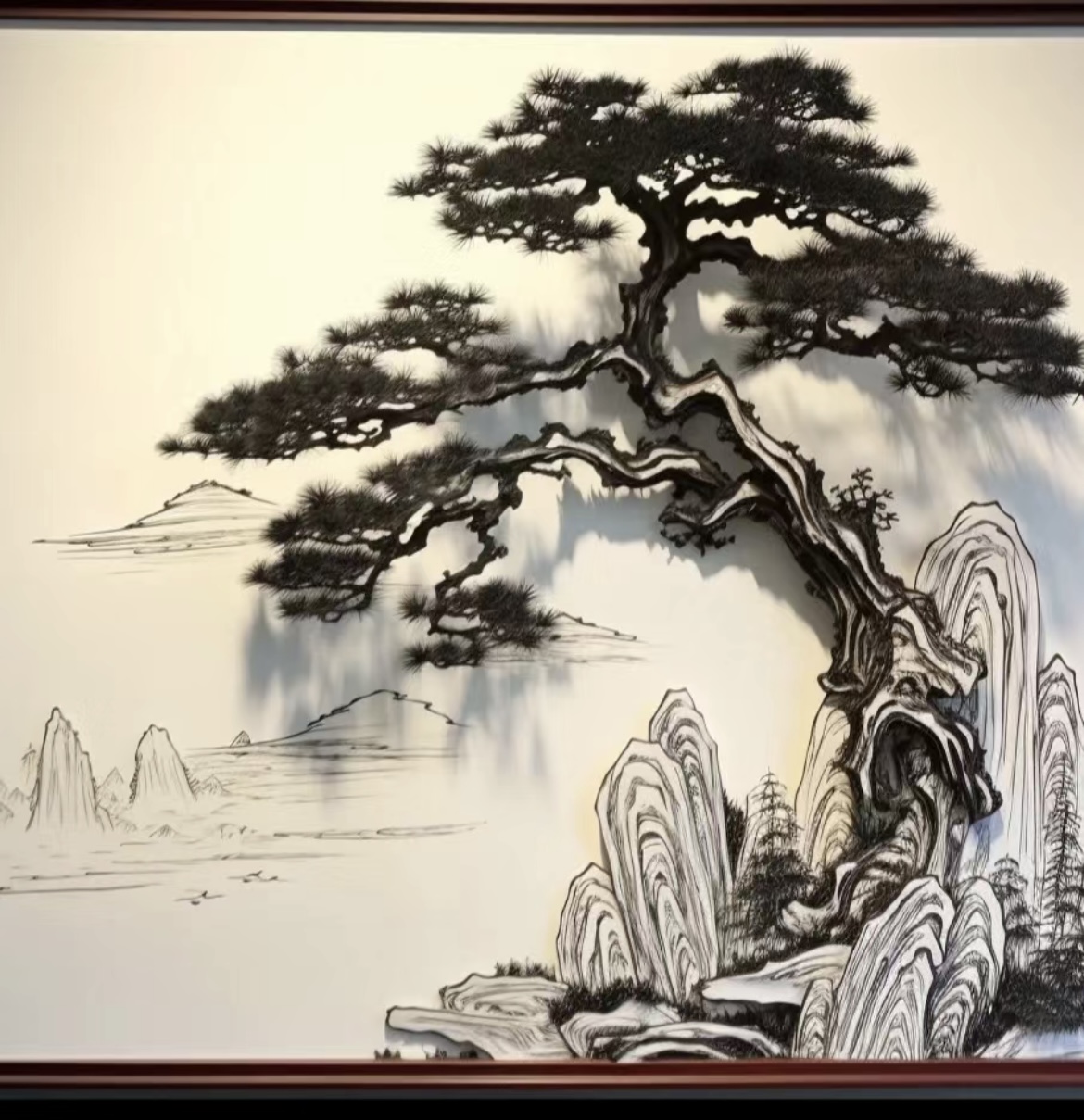 中国工艺美术百花园中的一朵奇葩：芜湖铁画