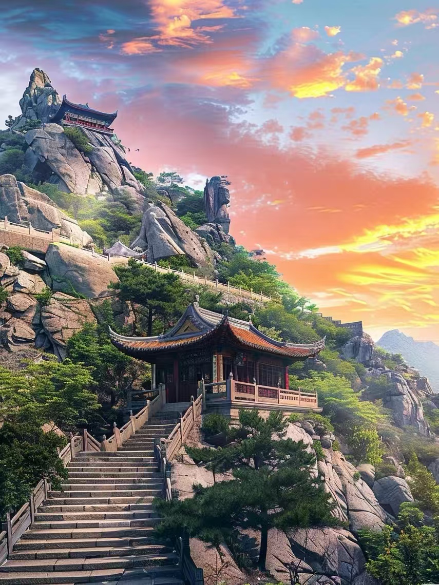 缘来九华山，万般皆如意